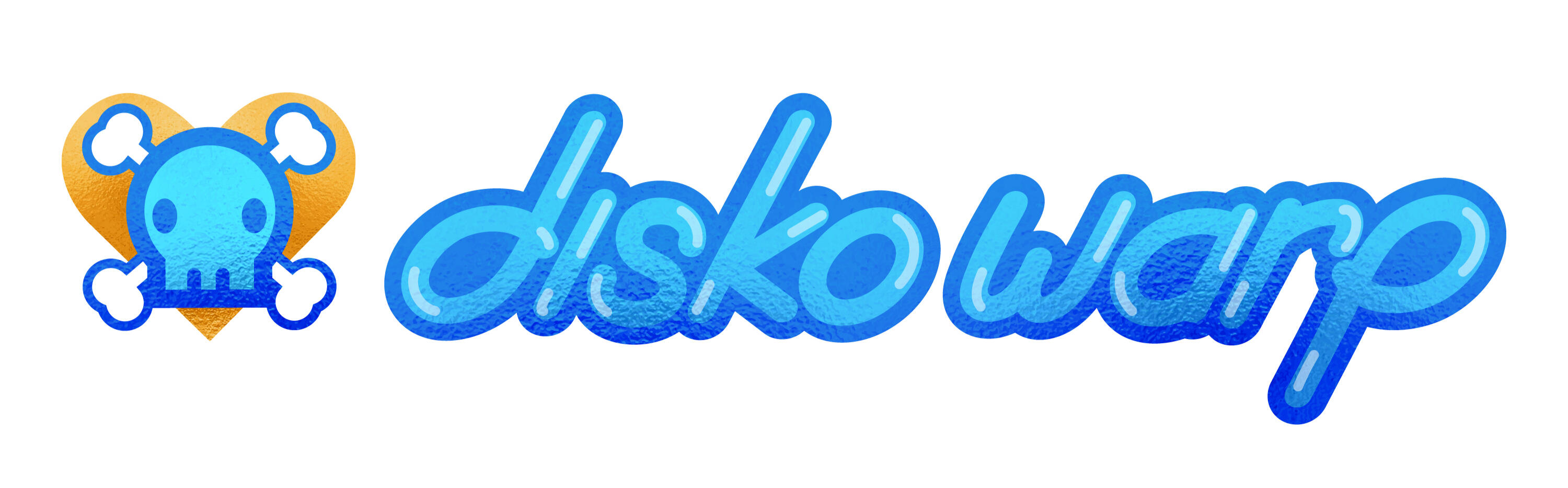 Disko Warp - Logo Wide Version Disko Warp - Logo Wide Version